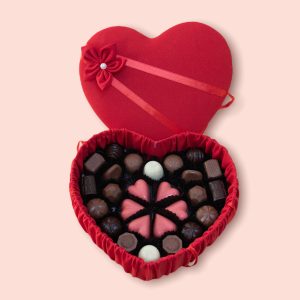 Bombones caja corazón 260 grs